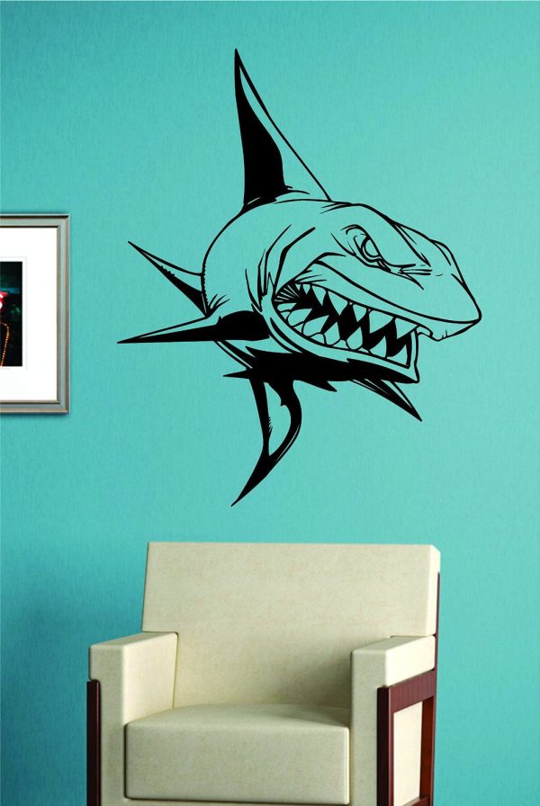 Shark Version 7 Design Animal Decal Sticker Wall Vinyl Decor Art Online Hot Sale