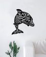 Dolphin V4 Wall Decal Home Room Decor Art Sticker Vinyl Teen Animals Ocean Beach Nautical Fish Marine Life Sale