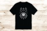 Moon Eye T-Shirt Tee Shirt Vinyl Heat Press Custom Inspirational Quote Teen Motivational Tattoo Boho Online now