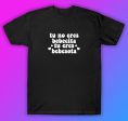 Bebecita Bebesota Tshirt Shirt T-Shirt Clothing Gift Men Girls Trendy Music Reggaeton Spanish Latina Bunny For Cheap