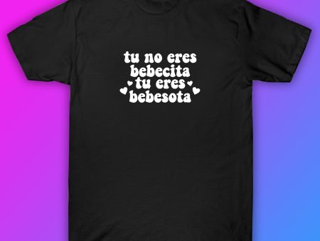 Bebecita Bebesota Tshirt Shirt T-Shirt Clothing Gift Men Girls Trendy Music Reggaeton Spanish Latina Bunny For Cheap