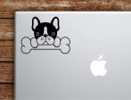 French Bulldog Dog Laptop Wall Decal Sticker Vinyl Art Quote Macbook Apple Decor Car Window Truck Kids Baby Teen Inspirational Girls Boys Frenchie Cute Puppy Animals Online Sale