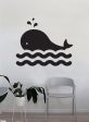 Whale Decal Sticker Wall Vinyl Decor Art Living Room Bedroom Kids Nursery Baby Teen Animal Ocean Beach Fish For Cheap