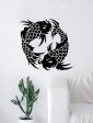 Koi Fish v8 Decal Sticker Wall Vinyl Art Home Decor Decoration Teen Bedroom Ocean Beach Discount