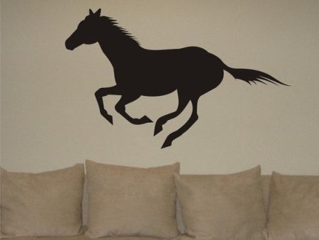 Running Horse Design Animal Decal Sticker Wall Vinyl Decor Art Sale