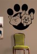 Cat and Dog Paw Print Design Animal Decal Sticker Wall Vinyl Decor Art Online Hot Sale