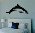 Dolphin Version 1 Design Animal Decal Sticker Wall Vinyl Decor Art on Sale