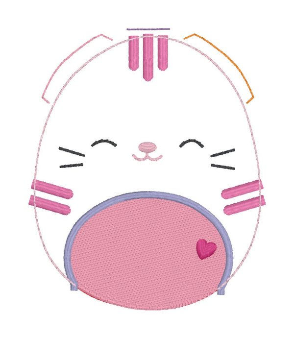 Cat squishie mini stuffie machine embroidery design machine embroidery design DIGITAL DOWNLOAD Hot on Sale