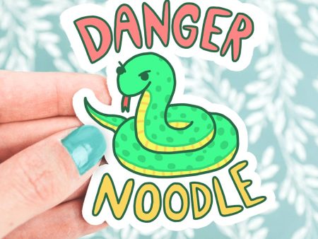 Danger Noodle Vinyl Sticker For Discount