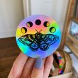 Holographic Moons & Moth Sticker Online Hot Sale