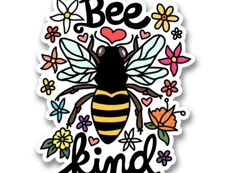 Bee Kind Vinyl Sticker on Sale