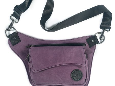 Plum Hip Bag Cheap