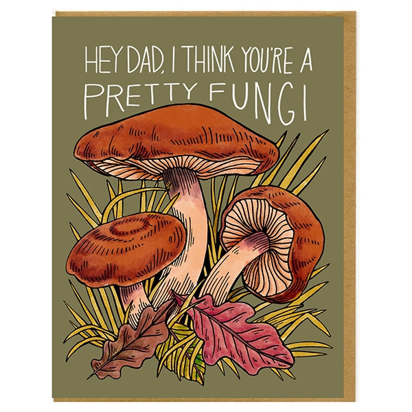 Hey Dad, I Think You re A Pretty Fungi Card on Sale