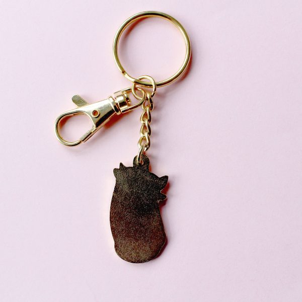 Hugging Cats Keychain For Discount