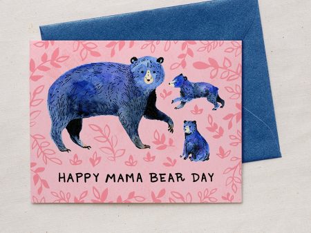 Happy Mama Bear Day Card Sale