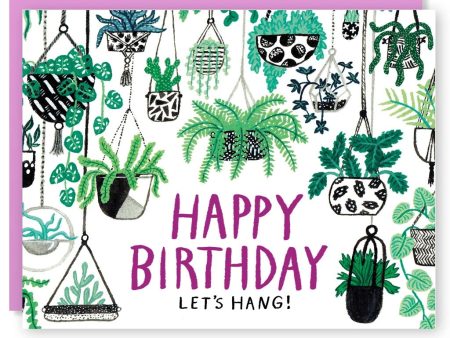 Let s Hang Birthday Card Fashion