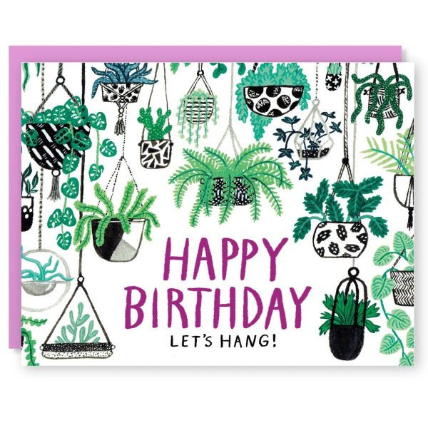 Let s Hang Birthday Card Fashion