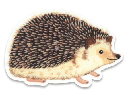 Happy Hedgehog Vinyl Sticker Discount