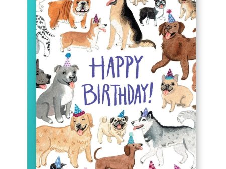 Birthday Dogs Card Online